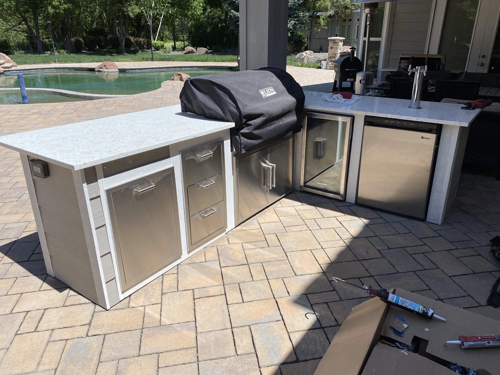 Outdoor Kitchen Addition